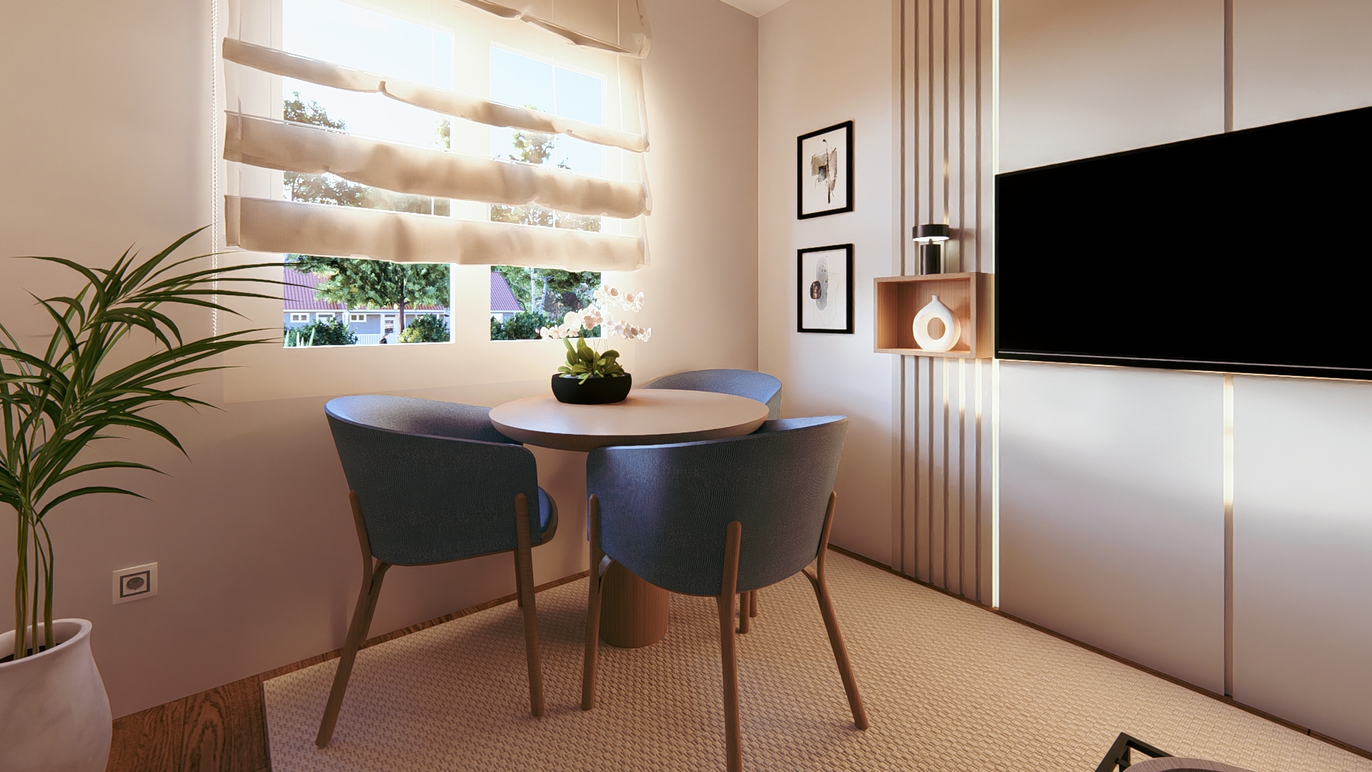 M HOME DESIGN - Poslovni apartman vizuelizacija 3